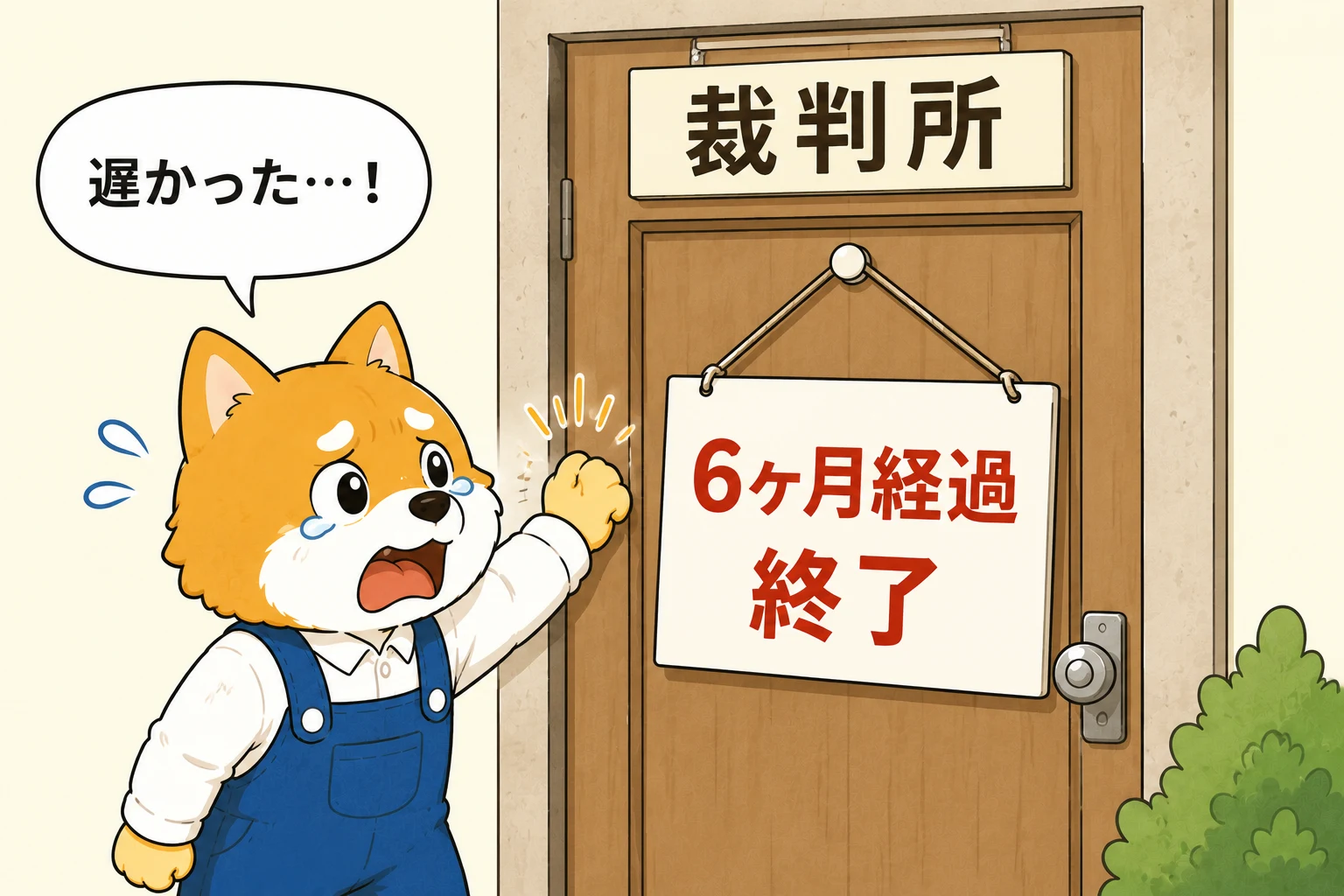 不可争力のタイムリミット